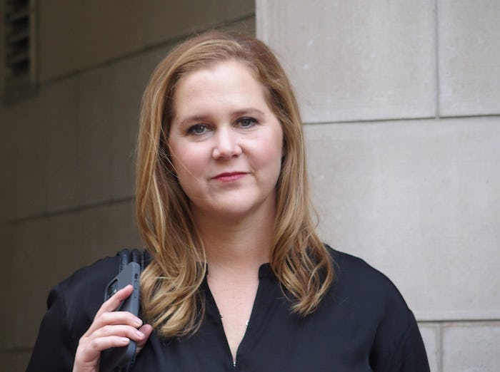 NEW YORK, NY - APRIL 27: Amy Schumer is seen on the set of 'Life & Beth' the Hulu comedy series wri...