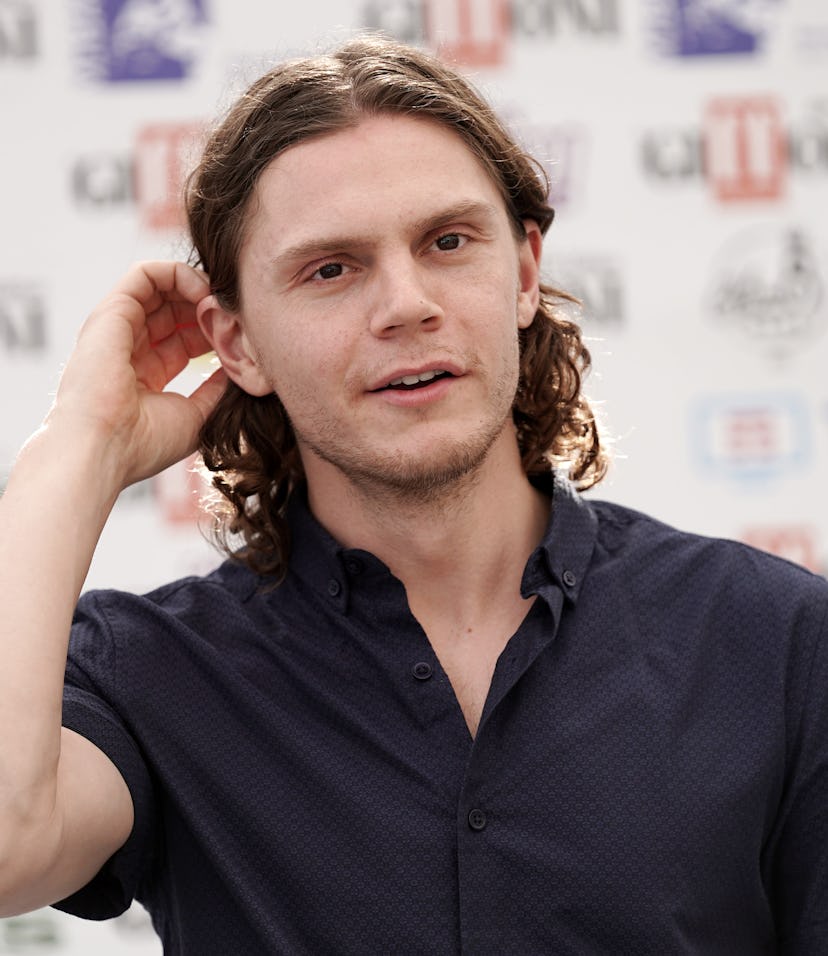 Evan Peters in 2019, who won his first Emmy in 2021.