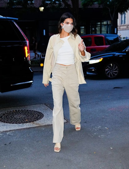 NEW YORK, NEW YORK - SEPTEMBER 14: Kendall Jenner is seen on September 14, 2021 in New York City. (P...