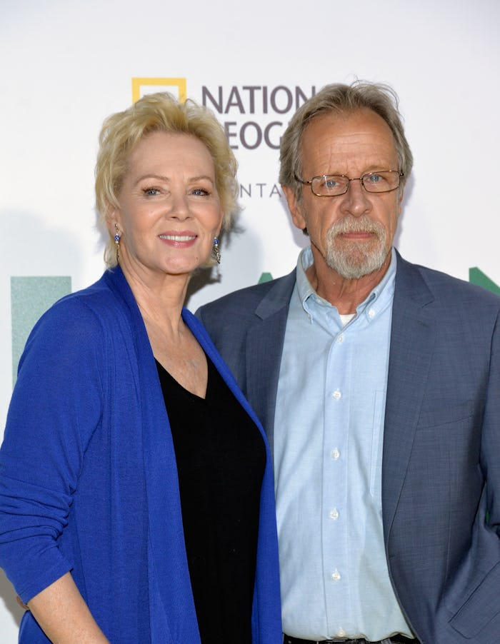 Jean Smart thanked her late husband, Richard Gilliland, while accepting her speech at the 2021 Emmy ...