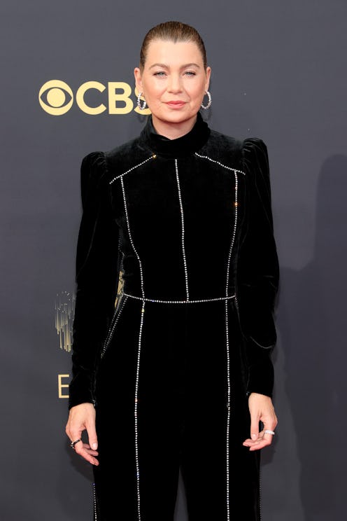 LOS ANGELES, CALIFORNIA - SEPTEMBER 19: Ellen Pompeo attends the 73rd Primetime Emmy Awards at L.A. ...