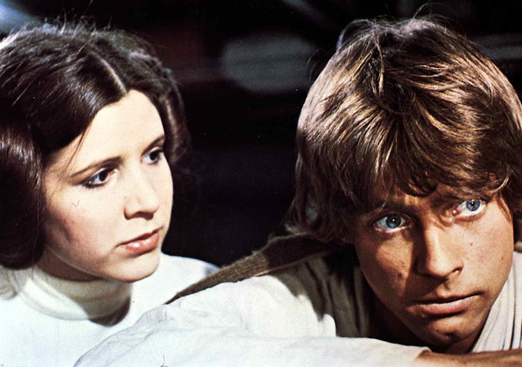 Kino. Krieg Der Sterne, 1970er, 1970s, Luke Skywalker, Prinzessin Leia, Science Fiction, Star Wars, ...