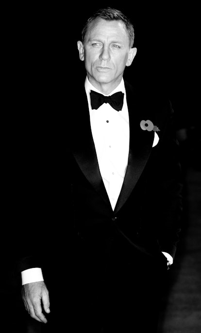 Daniel Craig attends the premiere of Spectre at Royal Albert Hall. (Photo by rune hellestad/Corbis v...