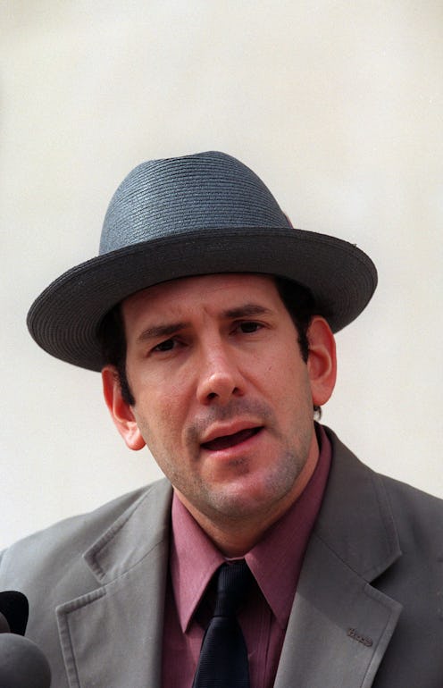 (Original Caption) Matt Drudge revealed the Monica affair on internet . The classical press, however...