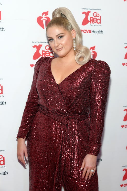 NEW YORK, NEW YORK - FEBRUARY 05: Meghan Trainor attends The American Heart Association's Go Red for...