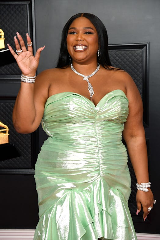 LOS ANGELES, CALIFORNIA - MARCH 14: Lizzo attends the 63rd Annual GRAMMY Awards at Los Angeles Conve...