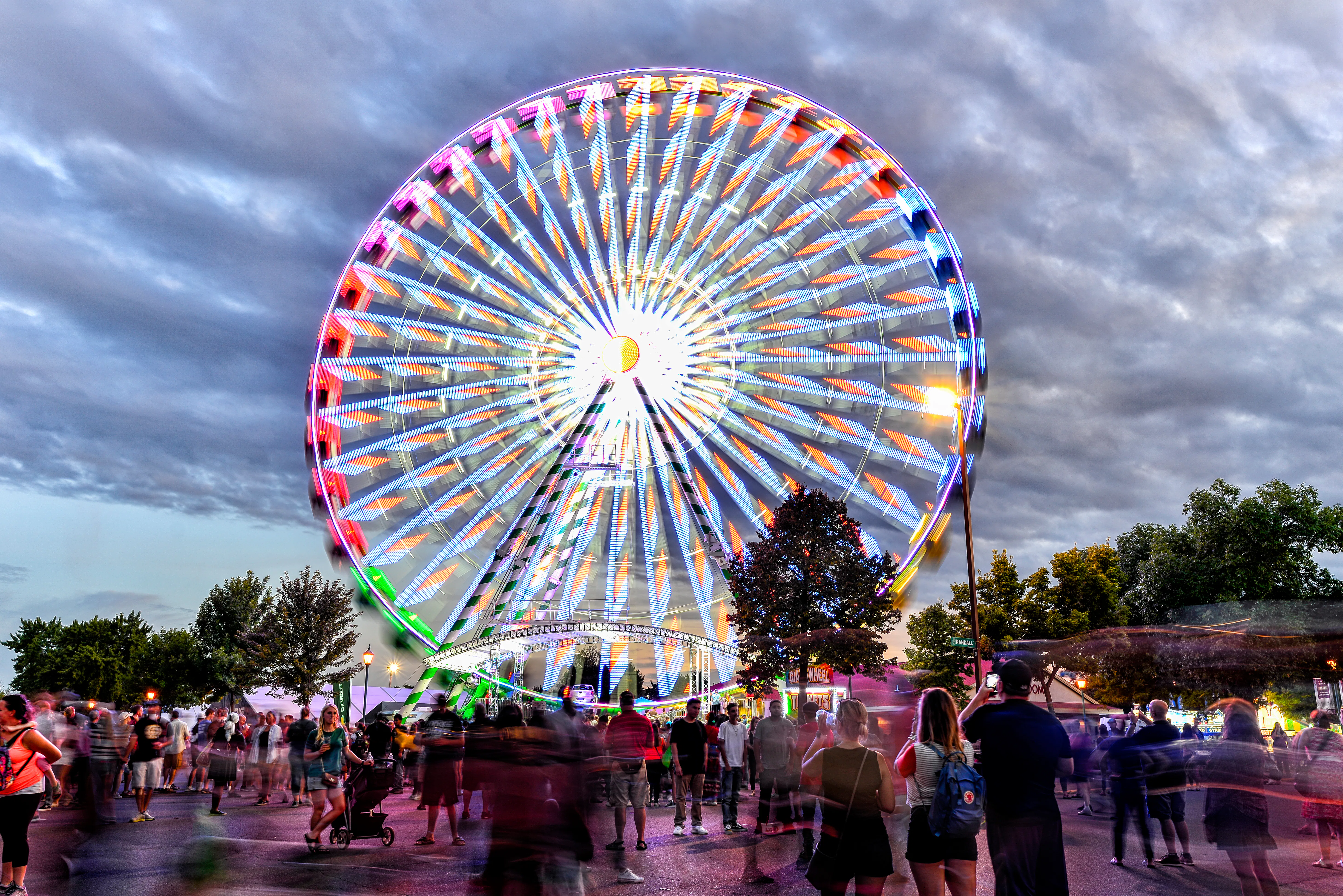 Falcon Heights, MN, USA. 09/02/2018: The Annual Minnesota State Fair, also known as Great Minnesota ...