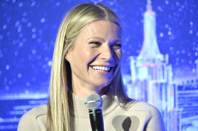 NEW YORK, NEW YORK - FEBRUARY 03: Gwyneth Paltrow hosts a panel discussion at the JVP International ...