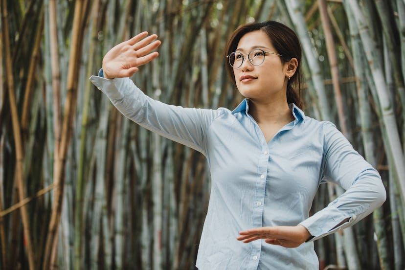 Comparing tai chi vs. qi gong, two forms of gentle movement that are connected to the breath.