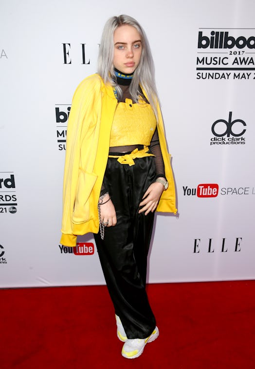 LOS ANGELES, CA - MAY 16:  Singer Billie Eilish attends the '2017 Billboard Music Awards' And ELLE P...