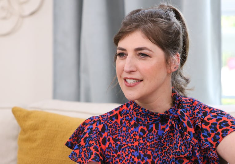 UNIVERSAL CITY, CA - MAY 15: Actress Mayim Bialik visit Hallmark's "Home & Family" at Universal Stu...