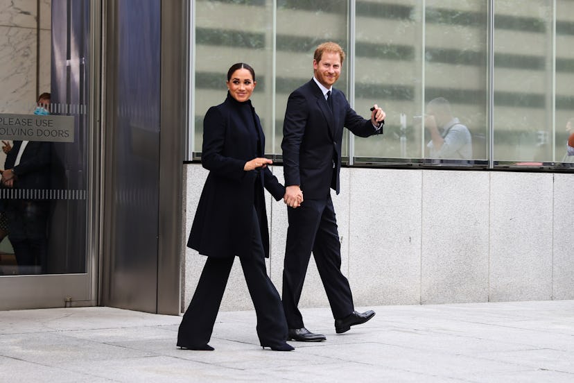 Prince Harry and Meghan Markle are in New York City until this weekend.