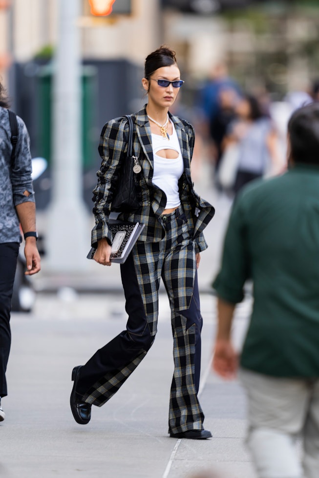 Plaid Matching Sets Are A Celebrity Favorite For Fall