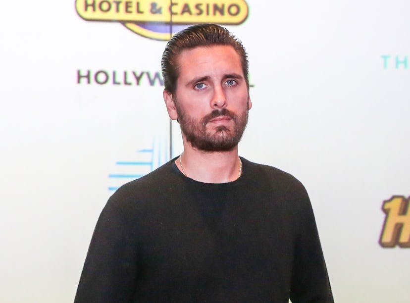 US media personality Scott Disick attends the Grand Opening of the Guitar Hotel expansion at Seminol...