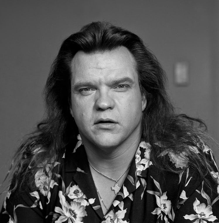 Singer Meat loaf poses for a portrait in London circa 1985 (Photo by Dave Hogan/Getty Images)