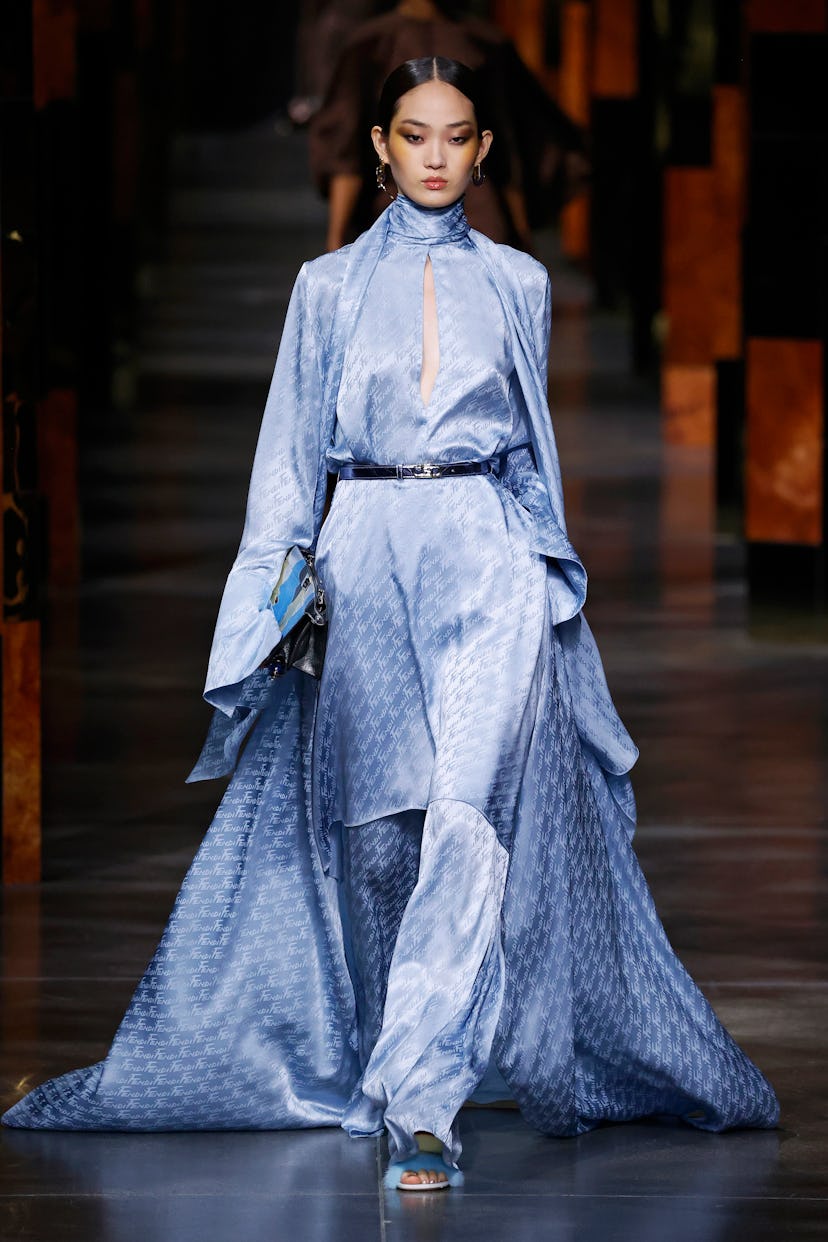 See Milan Fashion Week 2021 shows in photos, from Gigi Hadid at Alberta Ferretti to 127 looks at Emp...