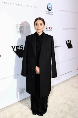 LOS ANGELES, CALIFORNIA - SEPTEMBER 23: Ashley Olsen attends the YES 20th Anniversary Gala on Septem...