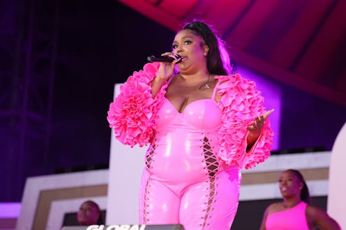 NEW YORK, NEW YORK - SEPTEMBER 25: Lizzo performs onstage during Global Citizen Live, New York on Se...