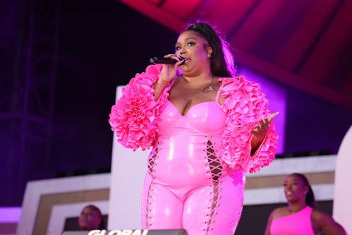 NEW YORK, NEW YORK - SEPTEMBER 25: Lizzo performs onstage during Global Citizen Live, New York on Se...