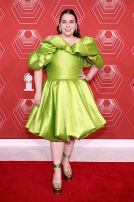 NEW YORK, NEW YORK - SEPTEMBER 26: Beanie Feldstein attends the 74th Annual Tony Awards at Winter Ga...