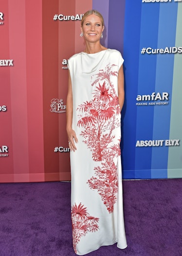 LOS ANGELES, CALIFORNIA - OCTOBER 10: Gwyneth Paltrow attends the 2019 amfAR Gala Los Angeles at Mil...