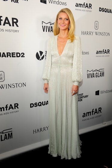 HOLLYWOOD, CA - OCTOBER 29: Gwyneth Paltrow attends amfAR's Inspiration Gala  in Los Angeles on Sept...