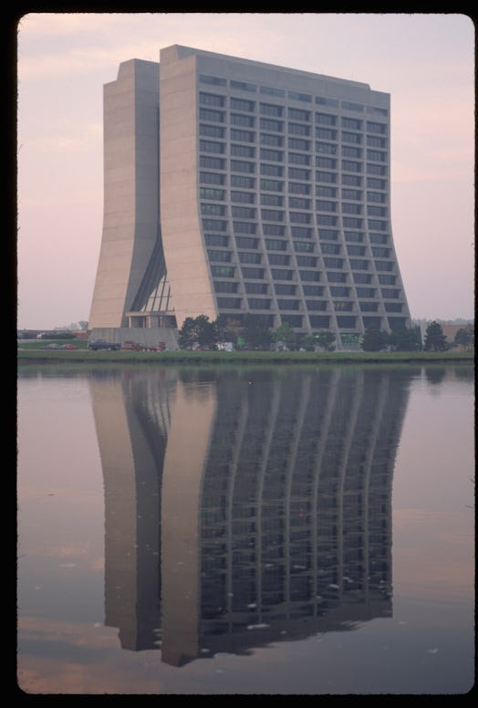 The main building at Fermi National Accelerator Laboratory, or Fermilab. Batavia, Illinois.