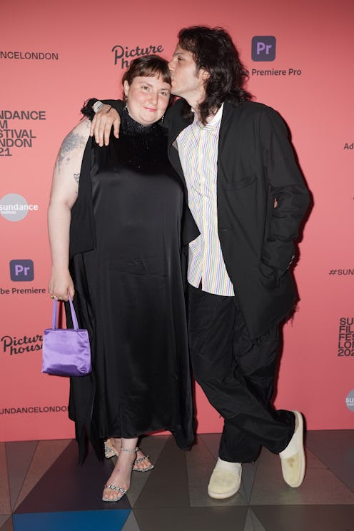 Lena Dunham and Luis Felber attend the Sundance London Film Festival screening of Zola, at the Pictu...