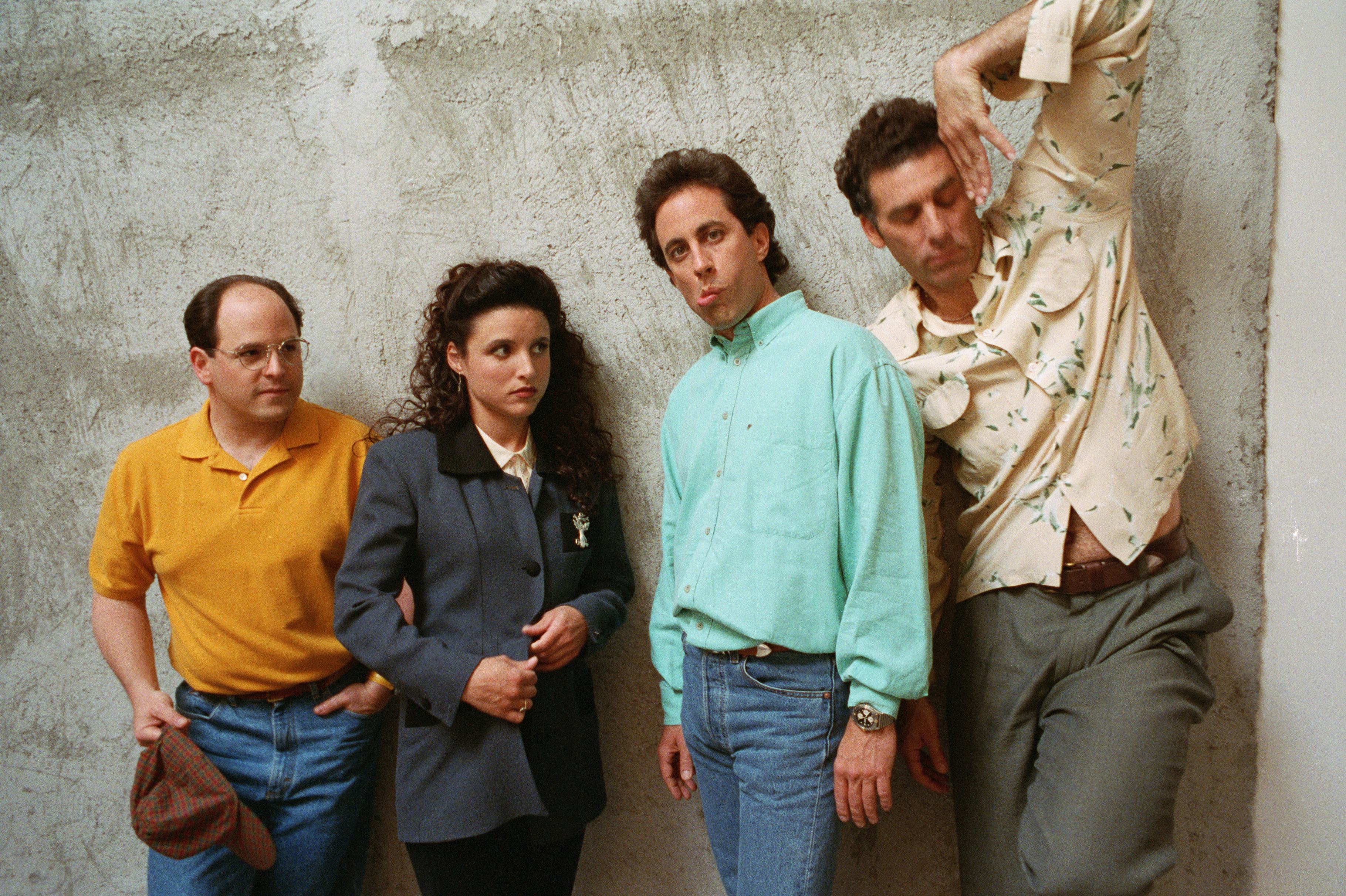 The Cast of Seinfeld   (Photo by David Turnley/Corbis/VCG via Getty Images)