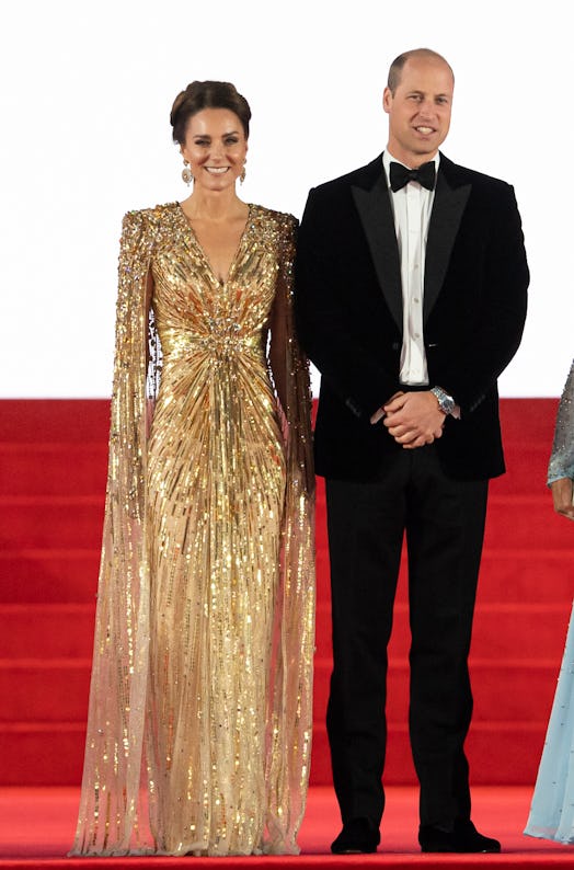 Kate Middleton's 'No Time To Die' premiere look channeled Princess Diana and made a lasting impressi...
