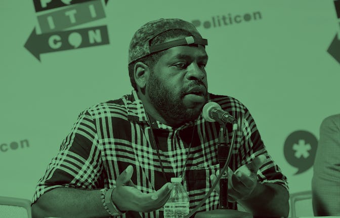 PASADENA, CA - JULY 29: Hanif Willis-Abdurraqib at the 'Fatherhood, Community, and Our Cities' panel...