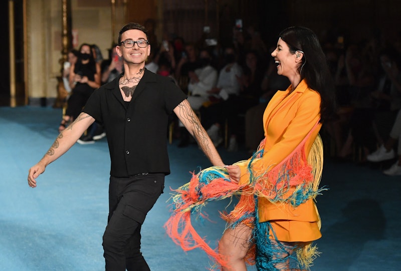 Christian Siriano shares the inspiration behind his Spring 2022 collection and his experience judgin...