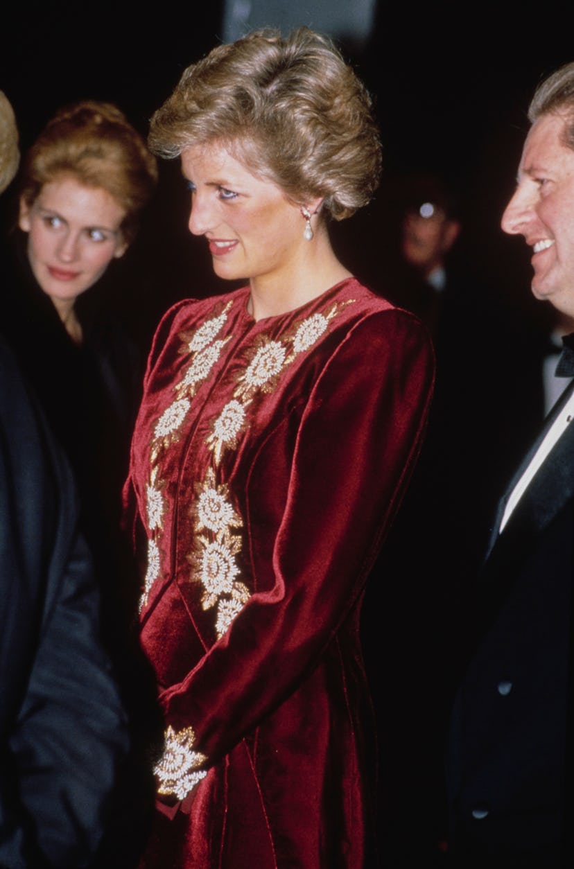 Princess Diana and Prince Charles attended the premiere of 'Steel Magnolias.'