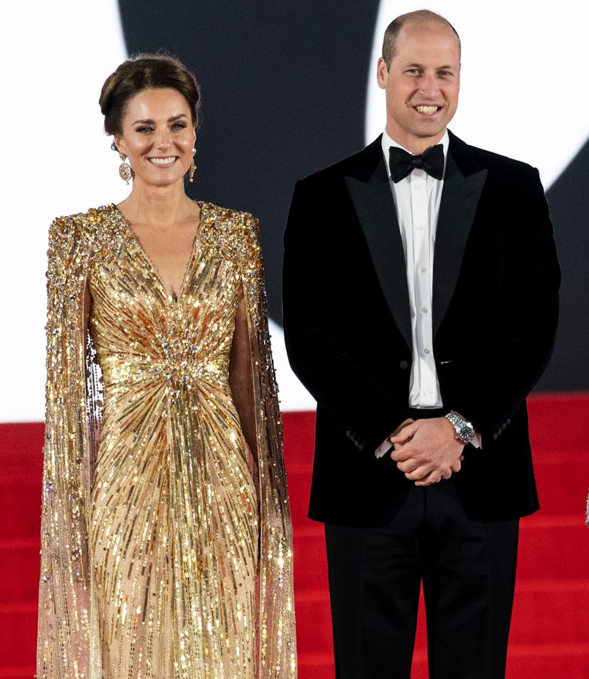 Kate Middleton attended the premiere of the new Bond movie with Prince William.