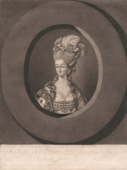 Marie Antoinette d'Autriche Reine de France, John Raphael Smith, 1752–1812, British, after John Raph...