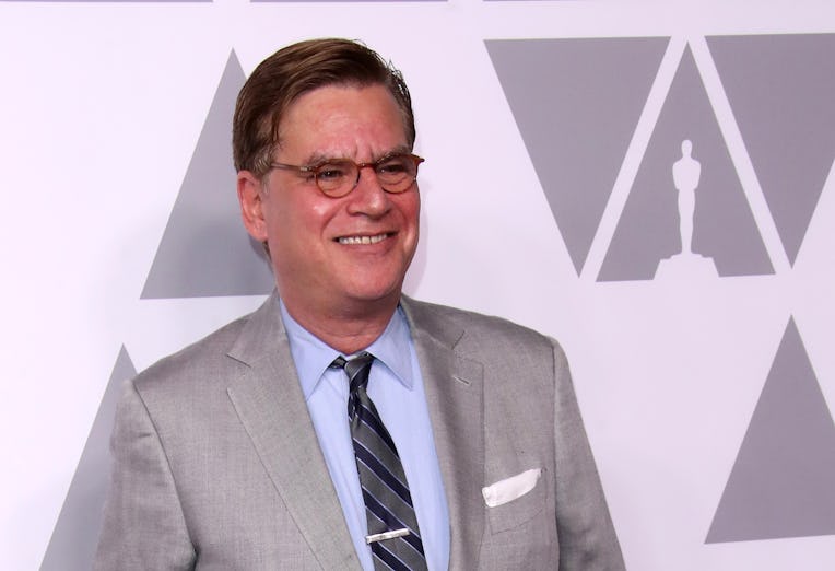 BEVERLY HILLS, CA - FEBRUARY 5: Writer/Director Aaron Sorkin attends the 90th Annual Academy Awards ...