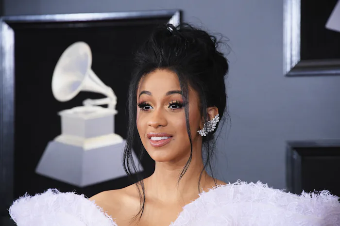 NEW YORK, NY - JANUARY 28: Recording artist Cardi B attends the 60th Annual GRAMMY Awards at Madiso...