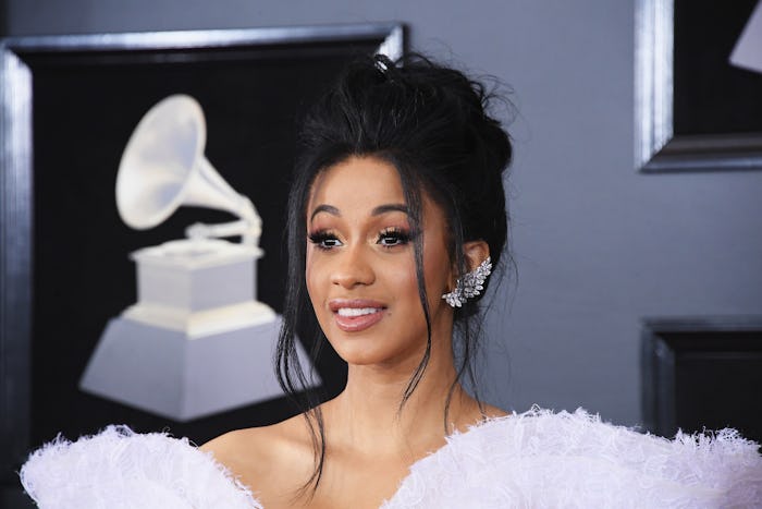 NEW YORK, NY - JANUARY 28:  Recording artist Cardi B attends the 60th Annual GRAMMY Awards at Madiso...