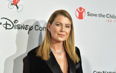 BEVERLY HILLS, CALIFORNIA - OCTOBER 02: Ellen Pompeo attends Save The Children's "Centennial Celebr...