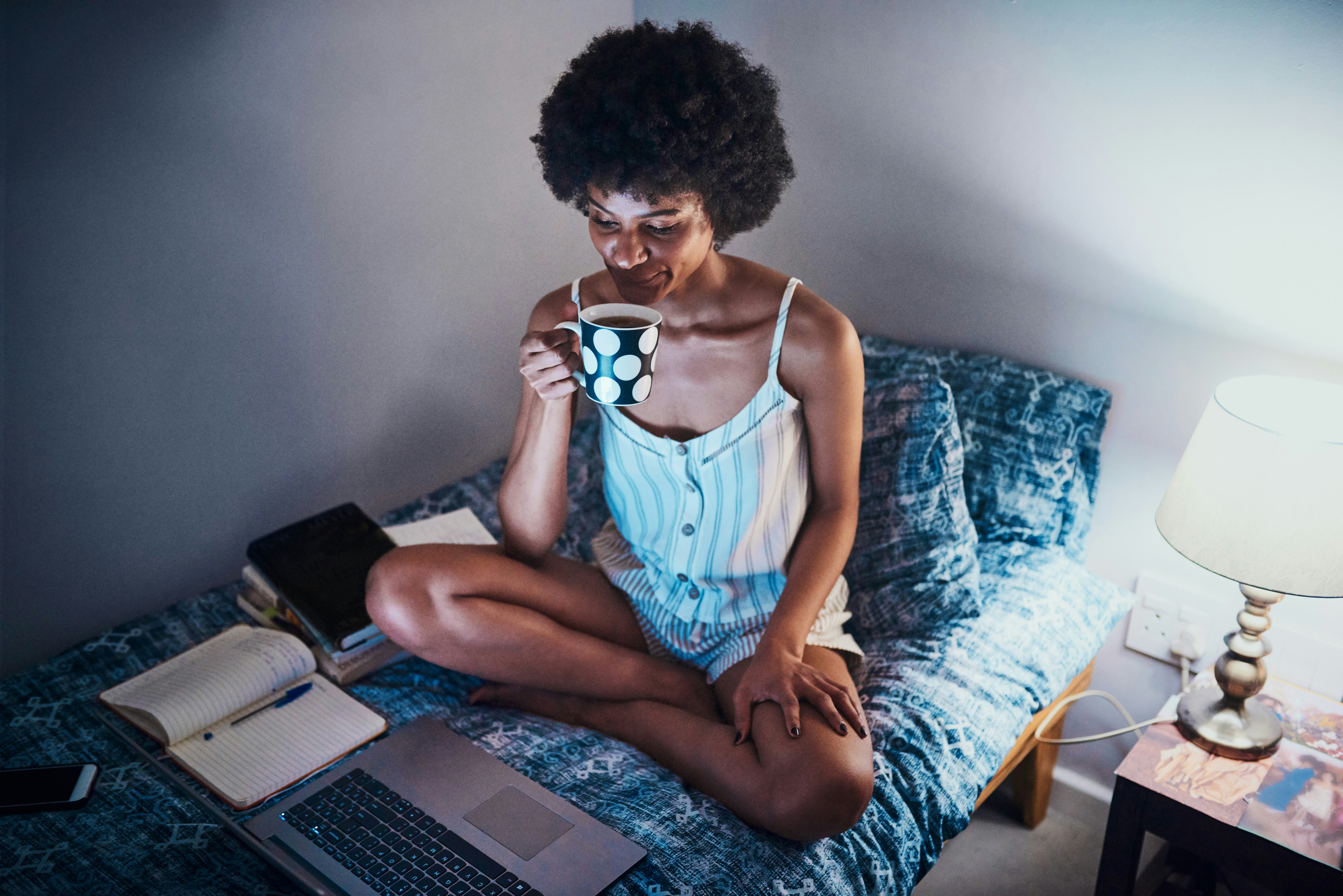 A chill bedtime routine might help relax your back muscles.