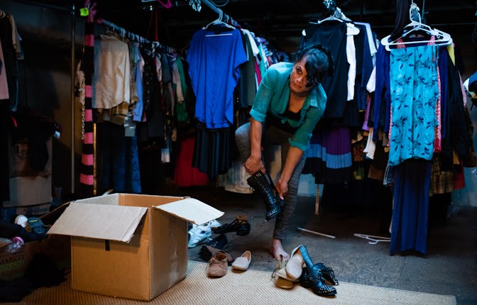 WASHINGTON, DC - FEBRUARY 19: Faviola Caal Choc, 35, of Guatemala arrived at Casa Ruby, a bilingual...