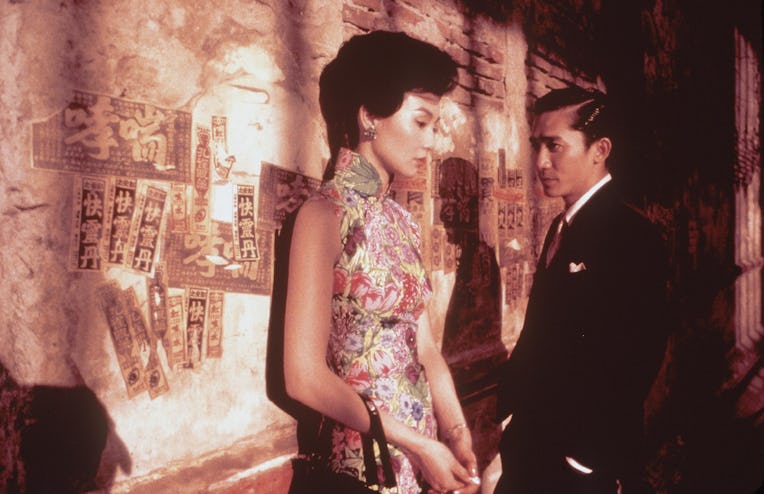 374948 09: Maggie Cheung, left, stars as Li-zhen and Tony Leung stars as Chow in the Wong Kar-Wai fi...