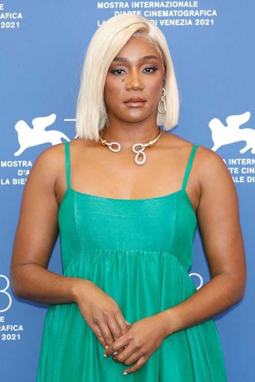 VENICE, ITALY - SEPTEMBER 02, 2021: Tiffany Haddish arrives at the photocall for 'The Card Counter' ...
