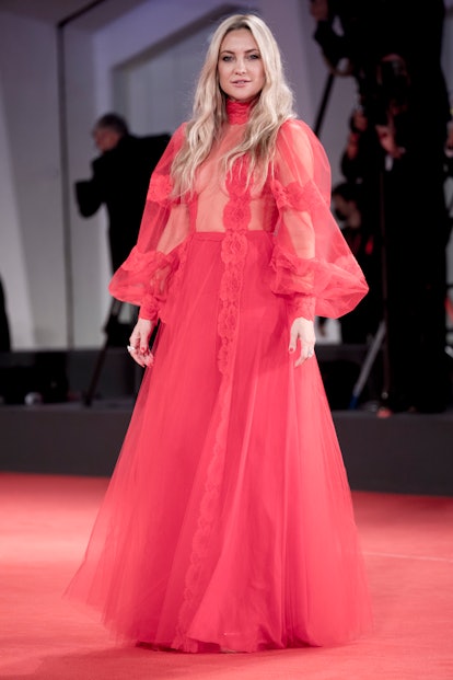 VENISE, ITALIE - 05 SEPTEMBRE : Kate Hudson assiste au tapis rouge du film "Mona Lisa et le bl...