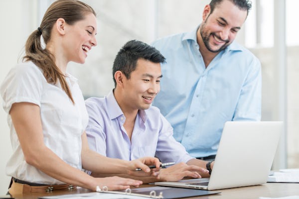 Group of business people in a meeting