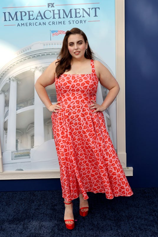 WEST HOLLYWOOD, CALIFORNIA - SEPTEMBER 01: Beanie Feldstein attends the premiere of FX's "Impeachmen...