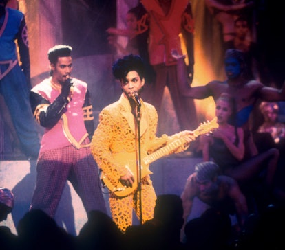 Prince performs at the 1991 MTV Video Music Awards Held in Los Angeles, CA on September 5, 1991. Pho...