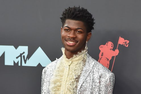 NEWARK, NEW JERSEY - AUGUST 26:  Rapper Lil Nas X attends the 2019 MTV Video Music Awards red carpet...