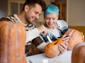 Try these at-home date ideas for Halloween.