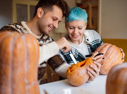 Try these at-home date ideas for Halloween.